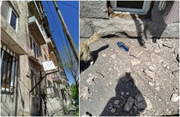 Քաղաքապետարանը նորոգում է միայն տեսանելի պատշգամբները, մինչդեռ Չարբախում պատշգամբ է փլվել․ տարեց կինը հոսպիտալացվել է